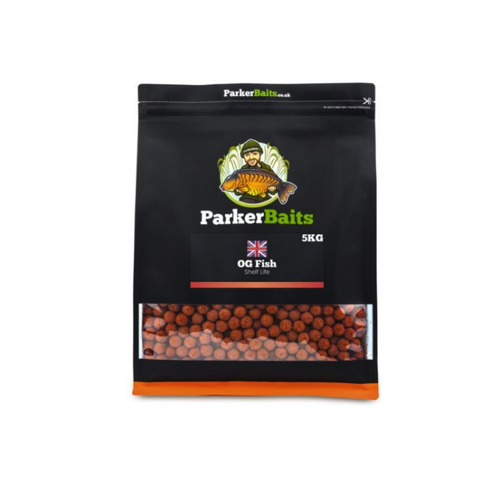 parker baits 5kg og fish boilies