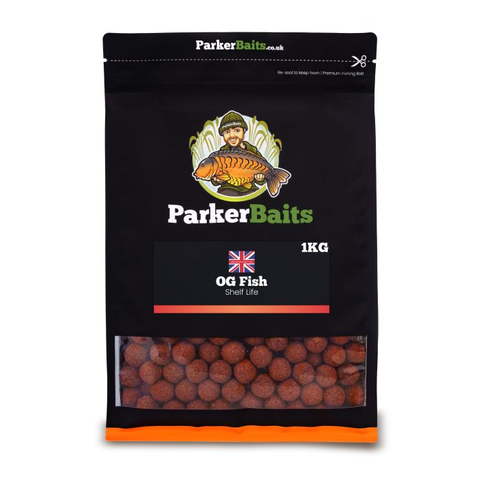 parker baits og fish boilies